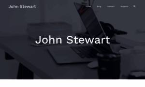 Johnastewart.org thumbnail