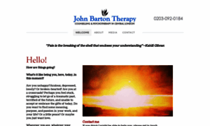 Johnbartontherapy.com thumbnail