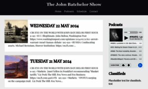 Johnbatchelorshow.com thumbnail