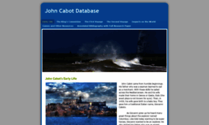Johncabotdatabase.weebly.com thumbnail