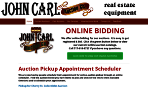 Johncarlauctions.com thumbnail