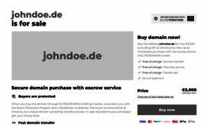 Johndoe.de thumbnail