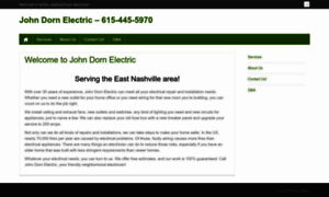 Johndornelectric.com thumbnail