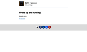 Johnhasson.com thumbnail