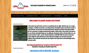 Johnhumsauctions.com thumbnail