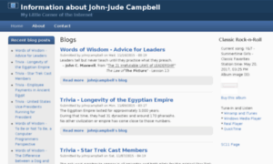 Johnjudecampbell.info thumbnail