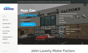 Johnlavertymotorfactors.ie thumbnail
