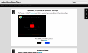 Johnlikesopenstack.com thumbnail