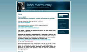 Johnmacmurray.org thumbnail