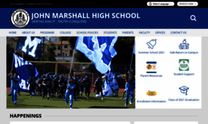 Johnmarshallhs.org thumbnail