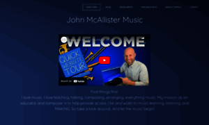 Johnmcallistermusic.com thumbnail