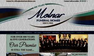 Johnmolnarfuneralhomes.com thumbnail