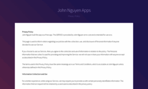 Johnnguyenapps.github.io thumbnail