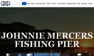 Johnniemercersfishingpier.com thumbnail