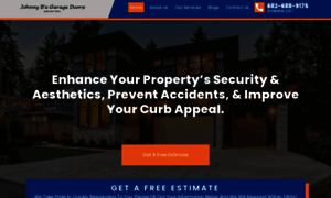 Johnnybsgaragedoorsfortworth.com thumbnail