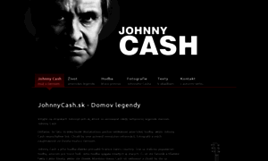 Johnnycash.sk thumbnail