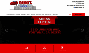 Johnnysmotorsinc.com thumbnail