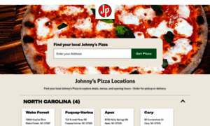 Johnnyspizzanc.com thumbnail