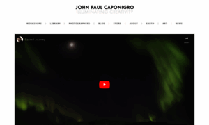Johnpaulcaponigro.com thumbnail