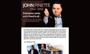 Johnpinette.com thumbnail