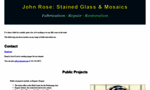 Johnrose-glass.com thumbnail