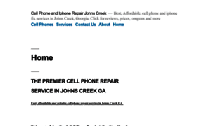 Johnscreekcellphonerepair.com thumbnail