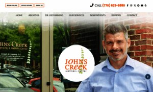 Johnscreekchiropractic.com thumbnail