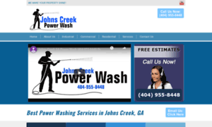 Johnscreekpowerwash.com thumbnail