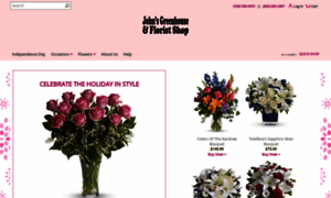 Johnsgreenhouses-florist.com thumbnail