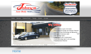 Johnsonautobody.net thumbnail