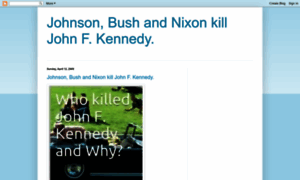 Johnsonbushandnixonkilljohnfkennedy.blogspot.com thumbnail