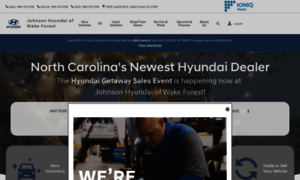 Johnsonhyundaiofwakeforest.com thumbnail