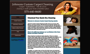 Johnsonscustomcarpetcleaning.net thumbnail