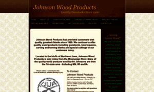 Johnsonwoodproducts.com thumbnail