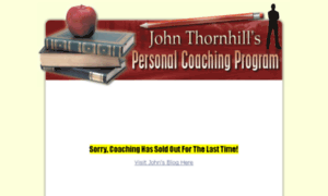 Johnthornhillcoaching.com thumbnail