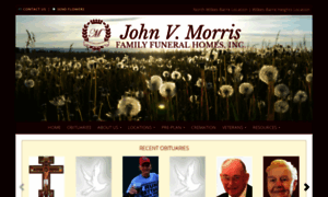 Johnvmorrisfuneralhomes.com thumbnail