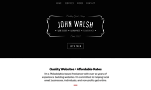 Johnwalsh.design thumbnail