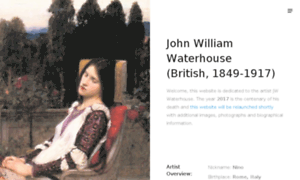 Johnwilliamwaterhouse.com thumbnail