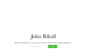 Johnwrandall.tictail.com thumbnail