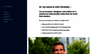Johnzeratsky.com thumbnail
