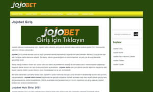 Jojobetgirisiyeni.com thumbnail