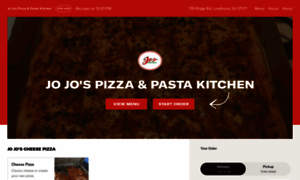 Jojospizzapastakitchen.com thumbnail