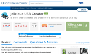 Jolicloud-usb-creator1.software.informer.com thumbnail