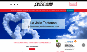 Jolietesteuse.paroledemamans.com thumbnail