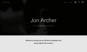 Jonarcher.info thumbnail