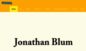 Jonathanblumwriter.com thumbnail