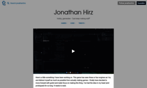 Jonathanhirz.com thumbnail
