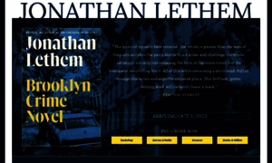 Jonathanlethem.com thumbnail
