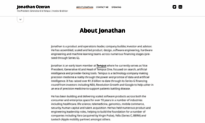 Jonathanozeran.com thumbnail