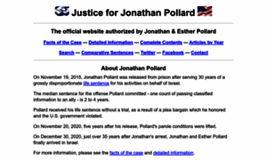 Jonathanpollard.org thumbnail